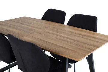 Leah Förlängningsbart Matbord med 4 st Sumoas Matstol - Möbler - Bord & matgrupper - Matgrupper