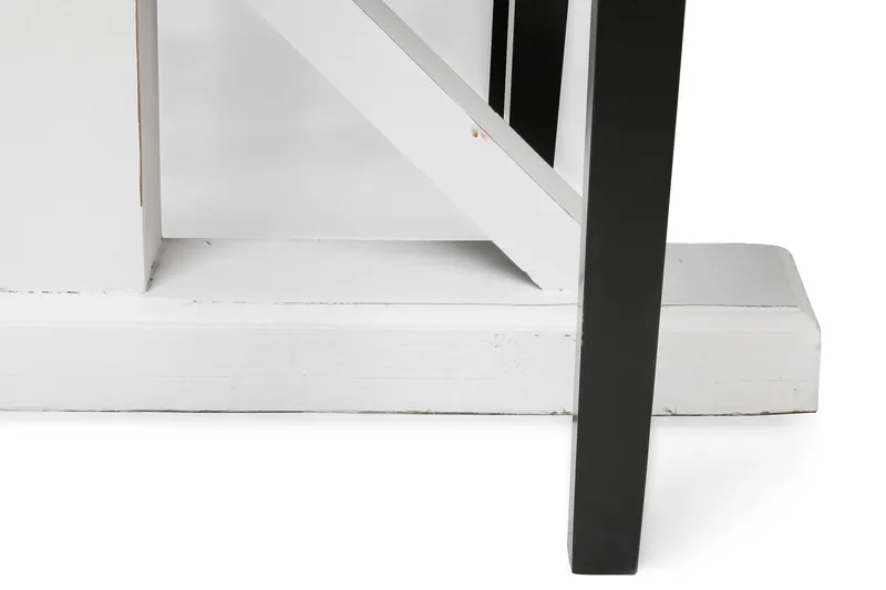 Lyon Förlängningsbar Matgrupp 200 cm med 6 Tuva Fåtölj - Natur/Vit/Svart - Möbler - Bord & matgrupper - Matgrupper