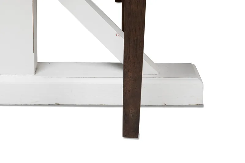 Lyon Förlängningsbar Matgrupp 200 cm med 6 Tuva Stol - Natur/Vit/Brun - Möbler - Bord & matgrupper - Matgrupper