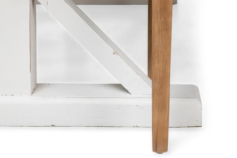 Lyon Förlängningsbar Matgrupp 200 cm med 6 Viktoria Stol Bloomington Natur/Vit/Beige Beige/White - Möbler - Bord & matgrupper - Matgrupper