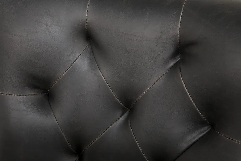 Lyon Matgrupp 150 cm Rund med 4 Tuva Fåtölj - Vintage Alm/Vit/Svart PU - Möbler - Bord & matgrupper - Matgrupper