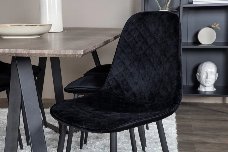 Malvina Matgrupp 180 cm + 6 st Ypas Matstolar - Möbler - Bord & matgrupper - Matgrupper