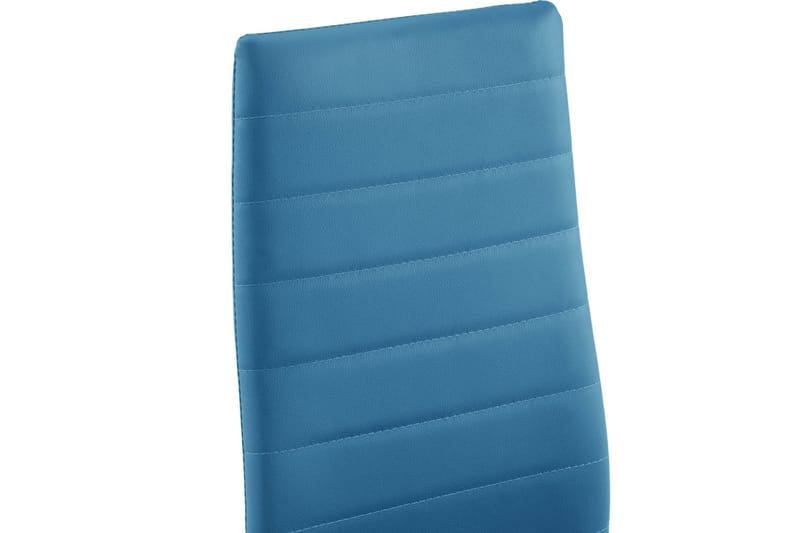 Matbord och stolar 5 delar blå - Blå - Möbler - Bord & matgrupper - Matgrupper