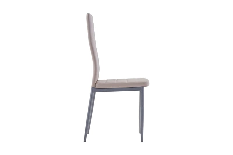 Matbord och stolar 5 delar cappuccino - Beige - Möbler - Bord & matgrupper - Matgrupper