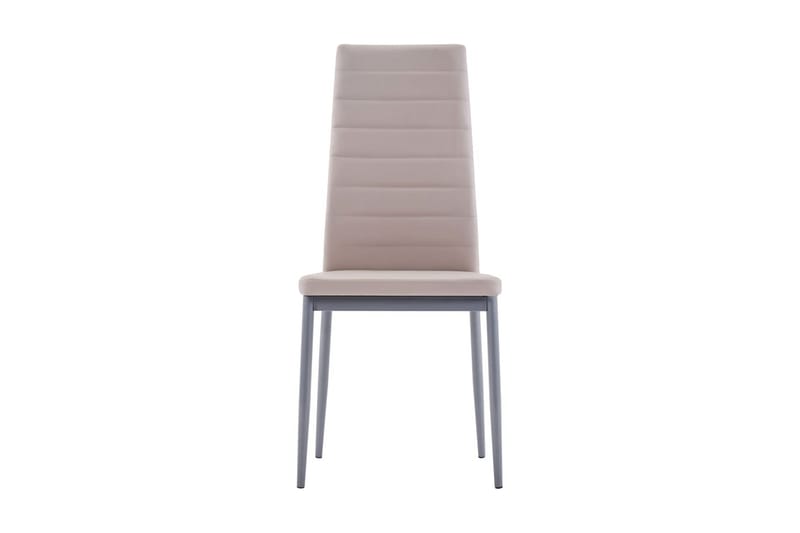 Matbord och stolar 5 delar cappuccino - Beige - Möbler - Bord & matgrupper - Matgrupper