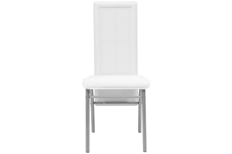 Matbord och stolar 5 delar vit - Flerfärgad - Möbler - Bord & matgrupper - Matgrupper
