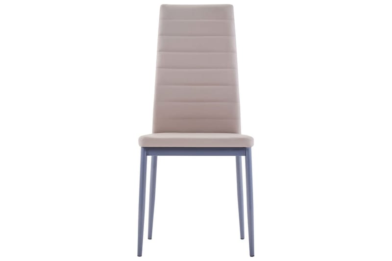 Matbord och stolar 7 delar cappuccino - Beige - Möbler - Bord & matgrupper - Matgrupper