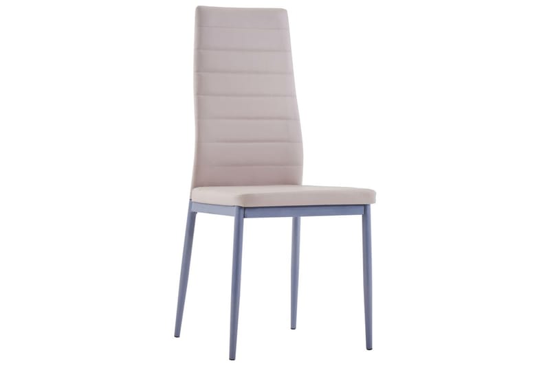 Matbord och stolar 7 delar cappuccino - Beige - Möbler - Bord & matgrupper - Matgrupper