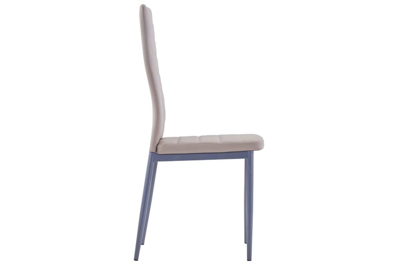Matbord och stolar 7 delar cappuccino - Beige - Möbler - Bord & matgrupper - Matgrupper