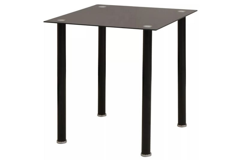 Matbord och stolar fem delar svart - Svart - Matgrupper