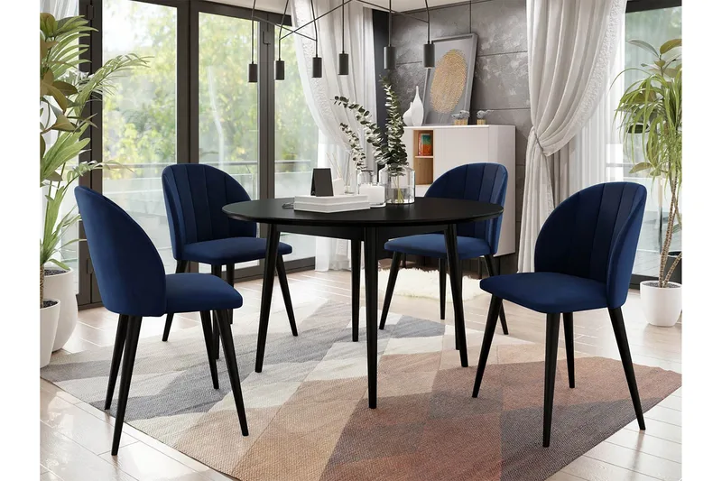 Matgrupp - Blå - Möbler - Bord & matgrupper - Matgrupper