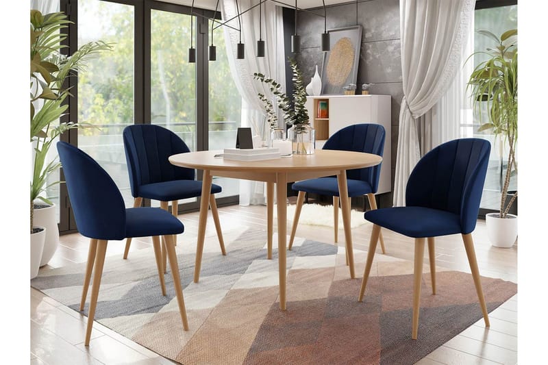 Matgrupp - Blå - Möbler - Bord & matgrupper - Matgrupper