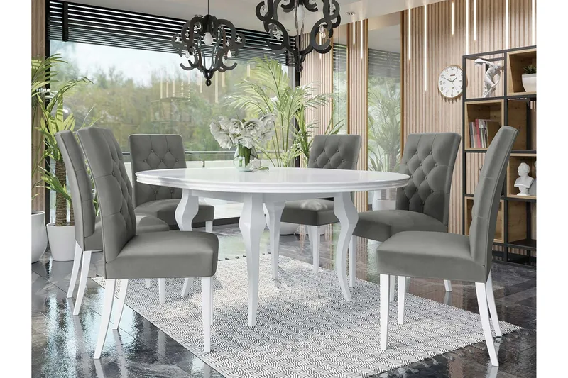 Matgrupp - Grå - Möbler - Bord & matgrupper - Matgrupper