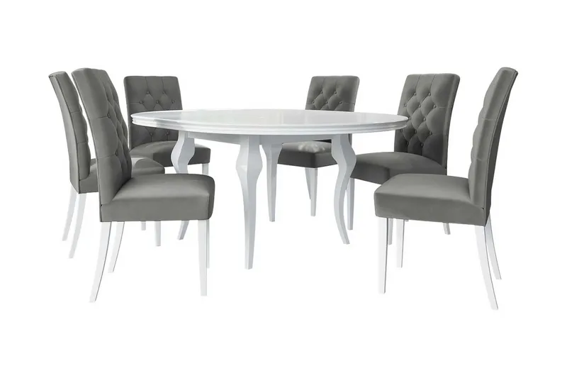 Matgrupp - Grå - Möbler - Bord & matgrupper - Matgrupper