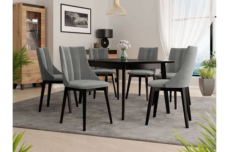 Matgrupp - Grå - Möbler - Bord & matgrupper - Matgrupper