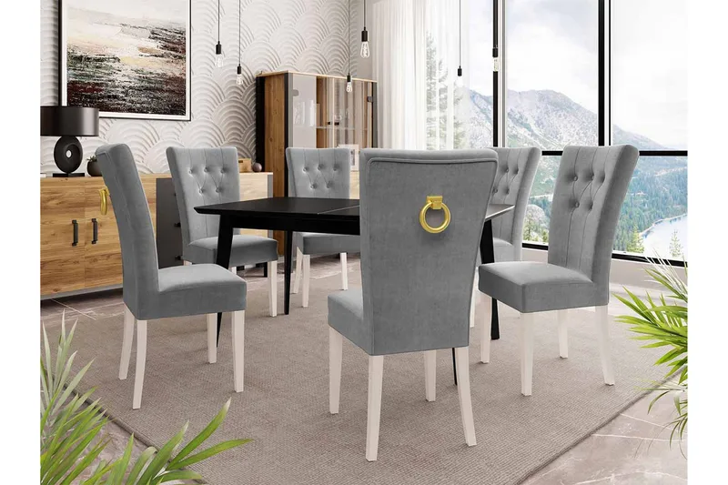 Matgrupp - Grå - Möbler - Bord & matgrupper - Matgrupper