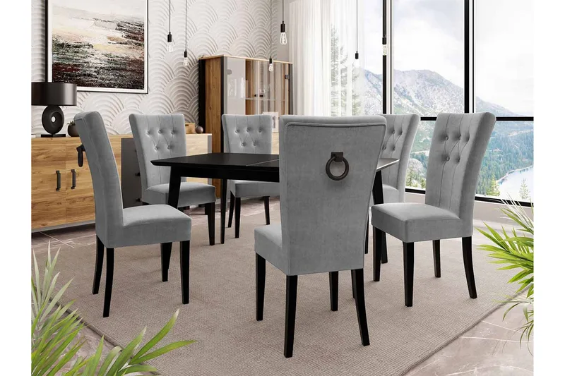 Matgrupp - Grå - Möbler - Bord & matgrupper - Matgrupper