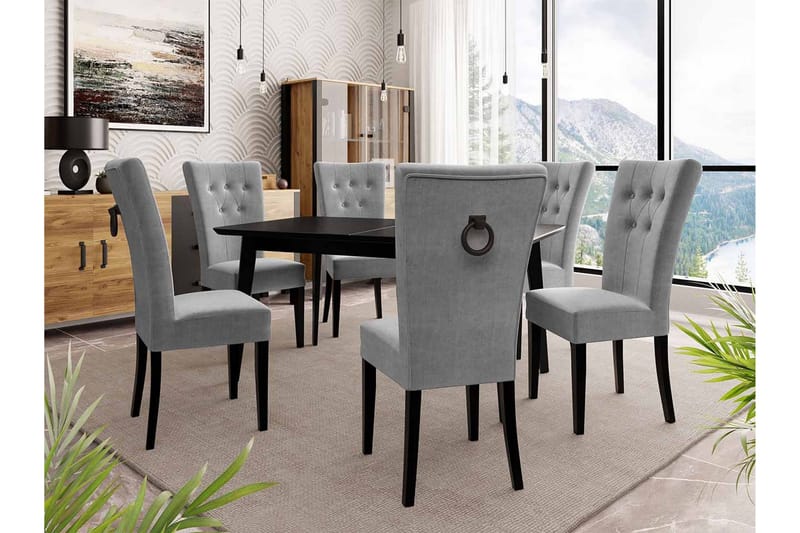 Matgrupp - Grå - Möbler - Bord & matgrupper - Matgrupper