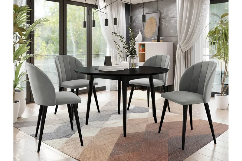 Matgrupp - Grå - Möbler - Bord & matgrupper - Matgrupper