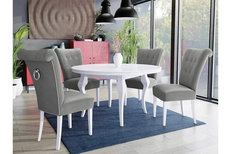 Matgrupp - Grå - Möbler - Bord & matgrupper - Matgrupper