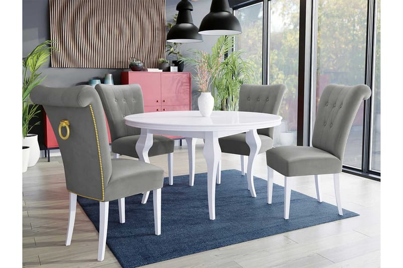 Matgrupp - Grå - Möbler - Bord & matgrupper - Matgrupper