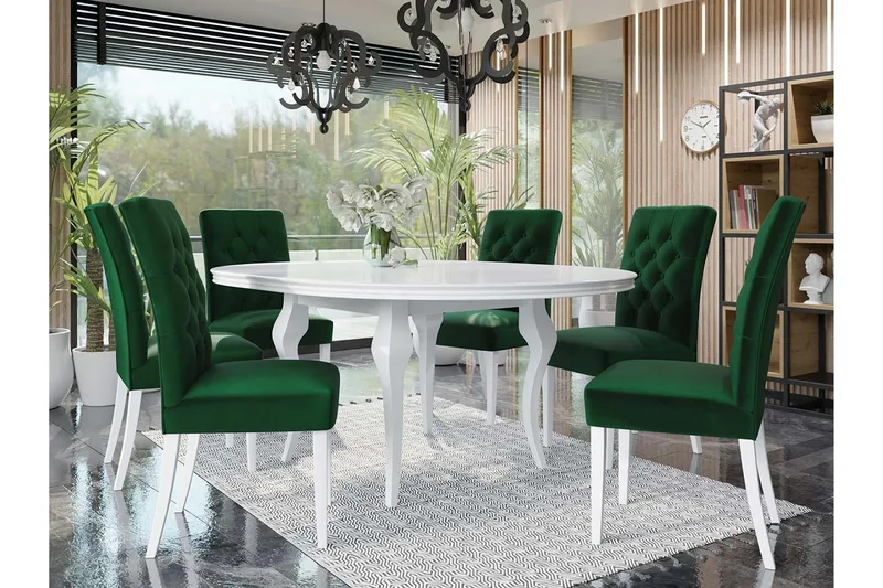 Matgrupp - Grön - Möbler - Bord & matgrupper - Matgrupper