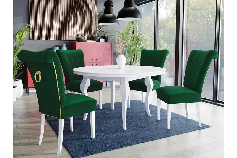 Matgrupp - Grön - Möbler - Bord & matgrupper - Matgrupper