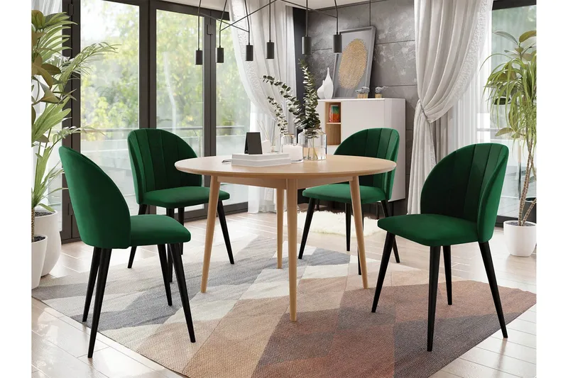 Matgrupp - Grön - Möbler - Bord & matgrupper - Matgrupper