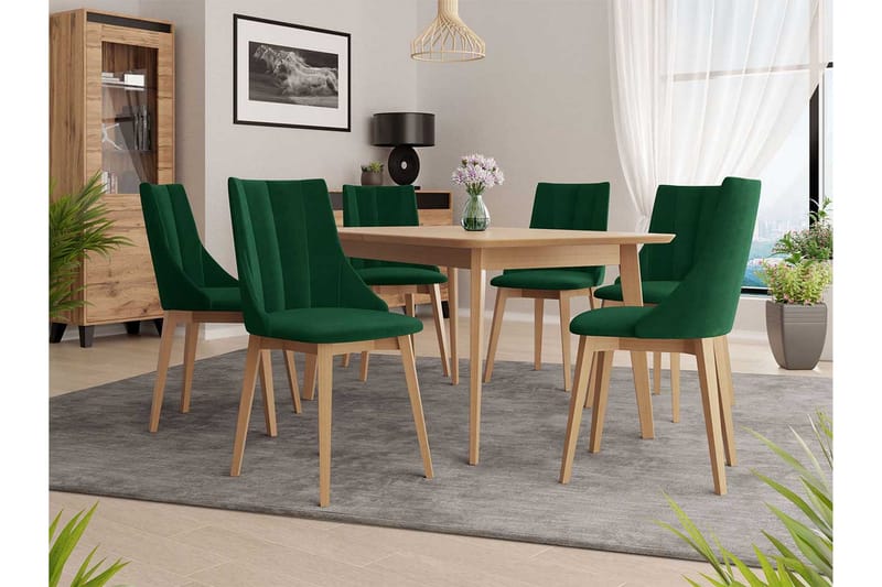 Matgrupp - Grön - Möbler - Bord & matgrupper - Matgrupper