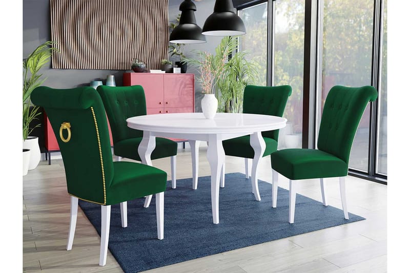 Matgrupp - Grön - Möbler - Bord & matgrupper - Matgrupper