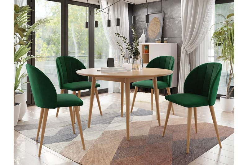 Matgrupp - Grön - Möbler - Bord & matgrupper - Matgrupper