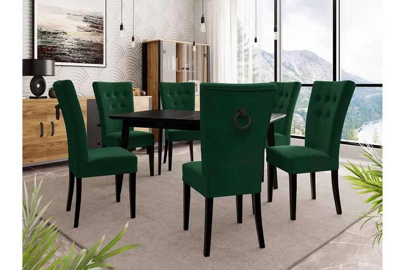 Matgrupp - Grön/Natur - Möbler - Bord & matgrupper - Matgrupper