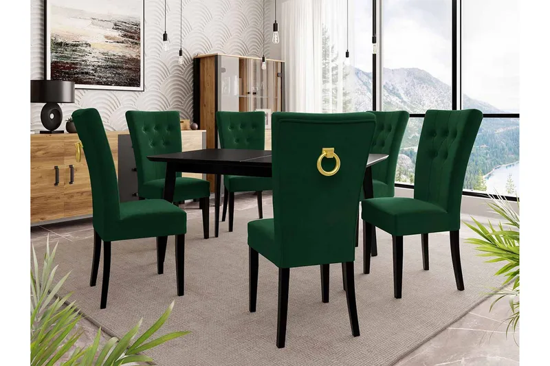 Matgrupp - Grön/Natur - Möbler - Bord & matgrupper - Matgrupper