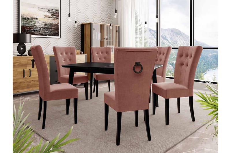 Matgrupp - Rosa - Möbler - Bord & matgrupper - Matgrupper