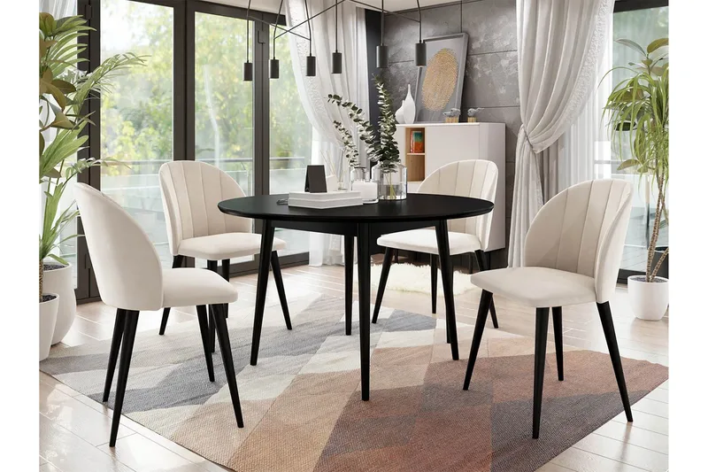 Matgrupp - Rosa - Möbler - Bord & matgrupper - Matgrupper