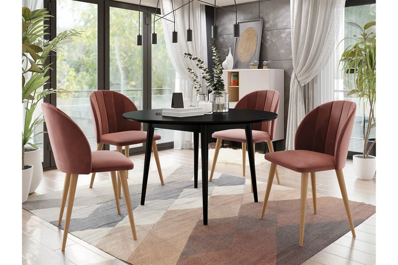 Matgrupp - Rosa - Möbler - Bord & matgrupper - Matgrupper