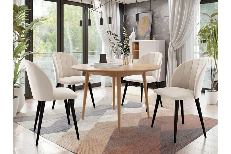 Matgrupp - Rosa - Möbler - Bord & matgrupper - Matgrupper