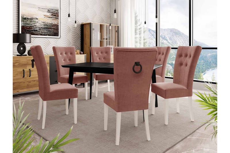 Matgrupp - Rosa - Möbler - Bord & matgrupper - Matgrupper