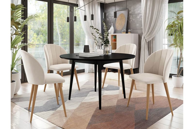 Matgrupp - Rosa - Möbler - Bord & matgrupper - Matgrupper