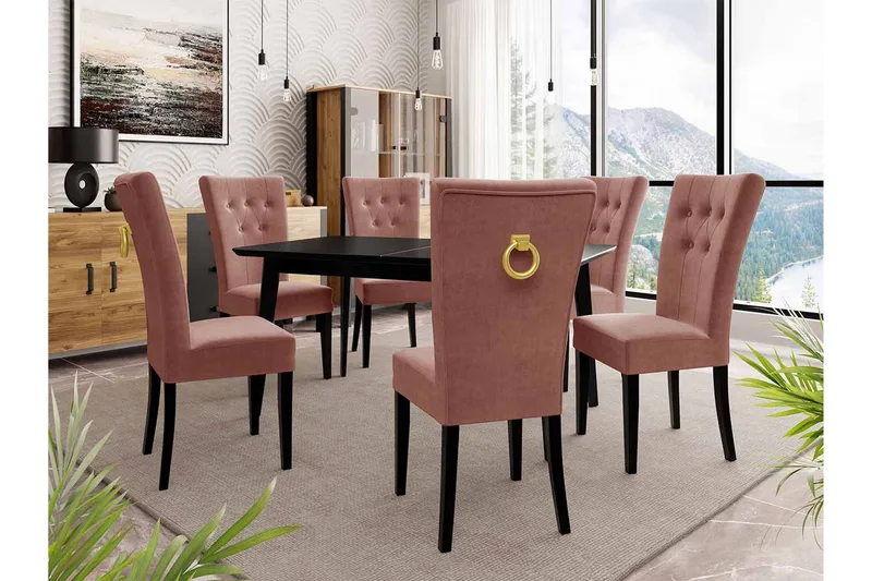 Matgrupp - Rosa - Möbler - Bord & matgrupper - Matgrupper