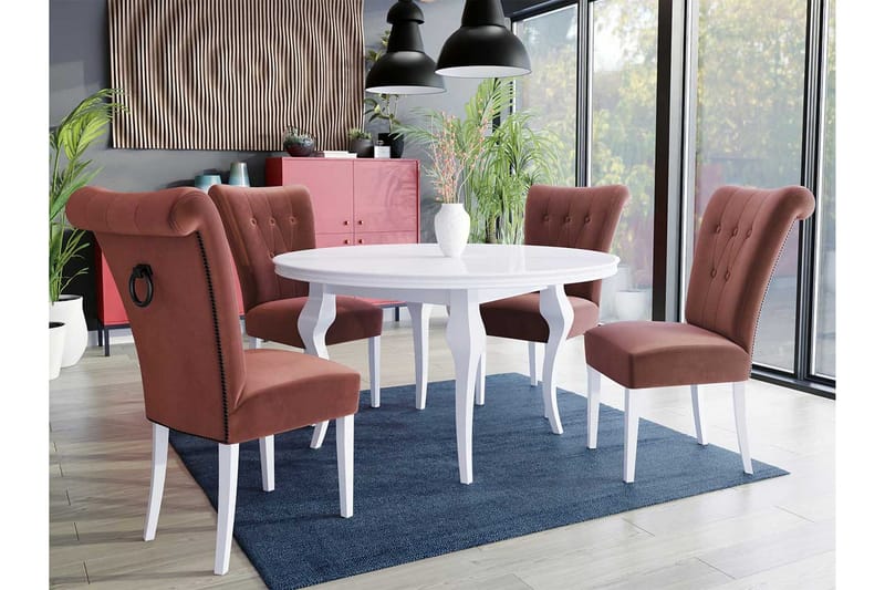 Matgrupp - Rosa - Möbler - Bord & matgrupper - Matgrupper
