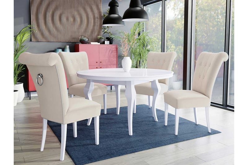 Matgrupp - Rosa - Möbler - Bord & matgrupper - Matgrupper