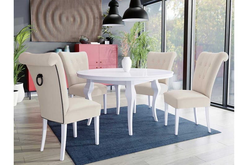 Matgrupp - Rosa - Möbler - Bord & matgrupper - Matgrupper