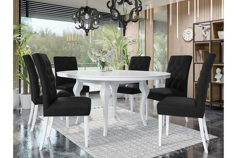 Matgrupp - Svart - Möbler - Bord & matgrupper - Matgrupper