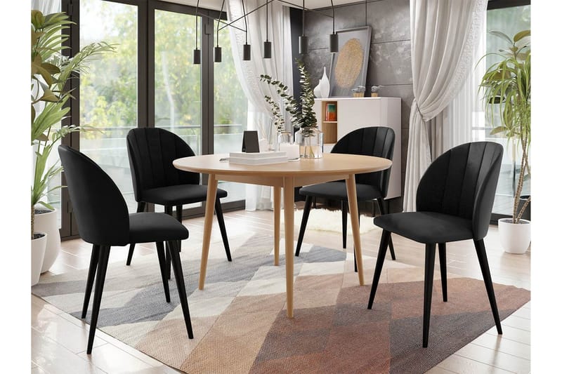 Matgrupp - Svart - Möbler - Bord & matgrupper - Matgrupper