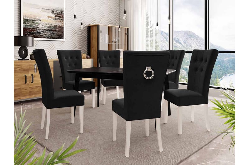 Matgrupp - Svart - Möbler - Bord & matgrupper - Matgrupper