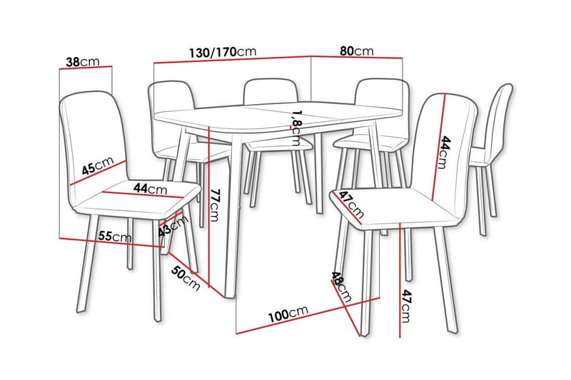 Narberth Matgrupp - Möbler - Bord & matgrupper - Matgrupper