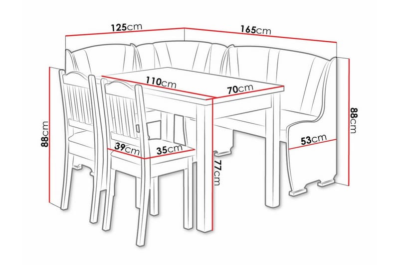 Narberth Matgrupp - Möbler - Bord & matgrupper - Matgrupper
