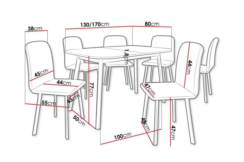 Narberth Matgrupp - Möbler - Bord & matgrupper - Matgrupper