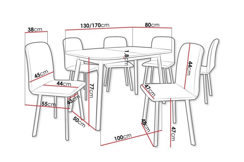 Narberth Matgrupp - Möbler - Bord & matgrupper - Matgrupper